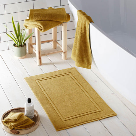 Abode Eco Bath Mat Ochre