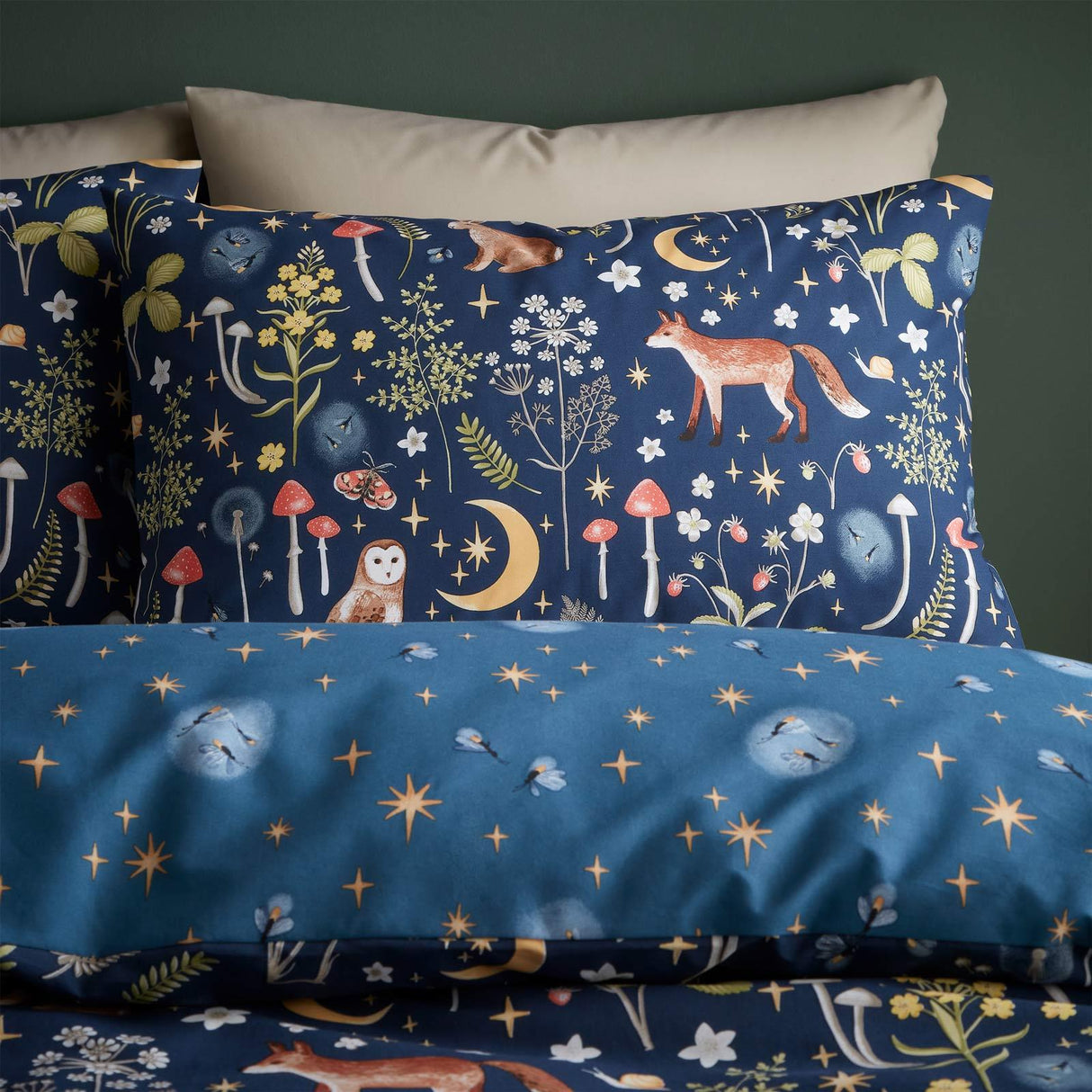 Enchanted Twilight Navy Duvet Cover Set