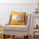 Peter Rabbit™ Sleepy Head Cushion Ochre