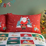 Christmas Advent Calendar Duvet Cover Set