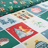 Christmas Advent Calendar Duvet Cover Set