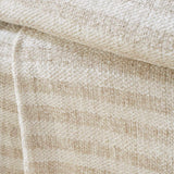 Stripe Chenille Throw Natural