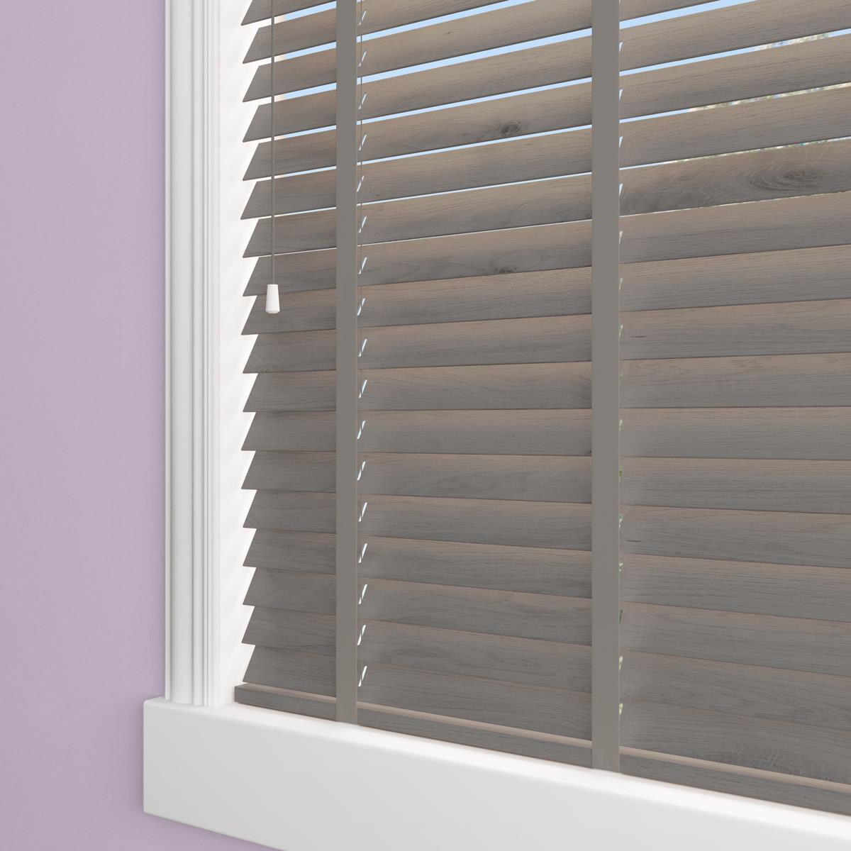 Sunwood Wood Tanza Made to Measure Venetian Blind with Gallant Tapes