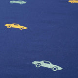 Embroidered Cars Duvet Cover Set