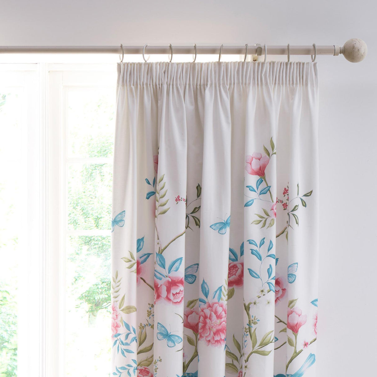 Amelle Tape Top Curtains Blue