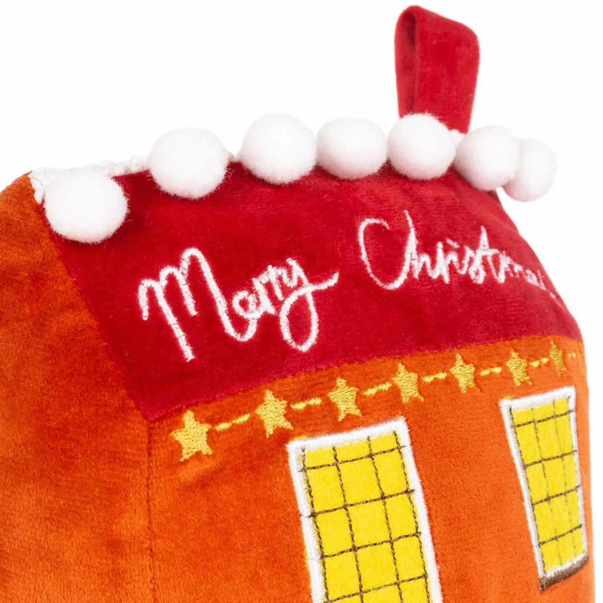 Christmas Spirit House Festive Door Stop