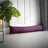 Velvet Chenille Draught Excluder Aubergine