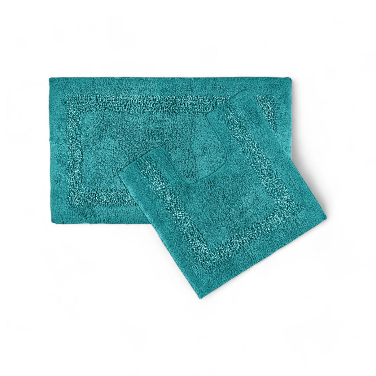 Brillaire Bathroom Set Teal Mat 50x80cm / Pedestal 50x40cm