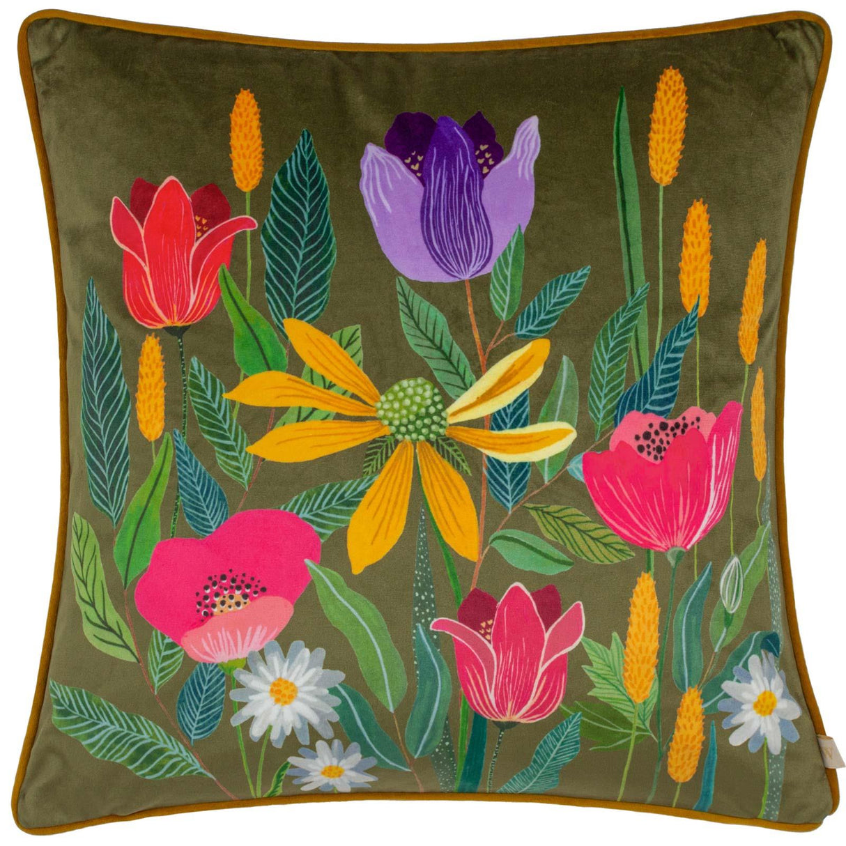 House of Bloom Celandine Cushion Cover 17" x 17" (43cm x 43cm)