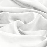 Lyla Microfibre White Fitted Sheet