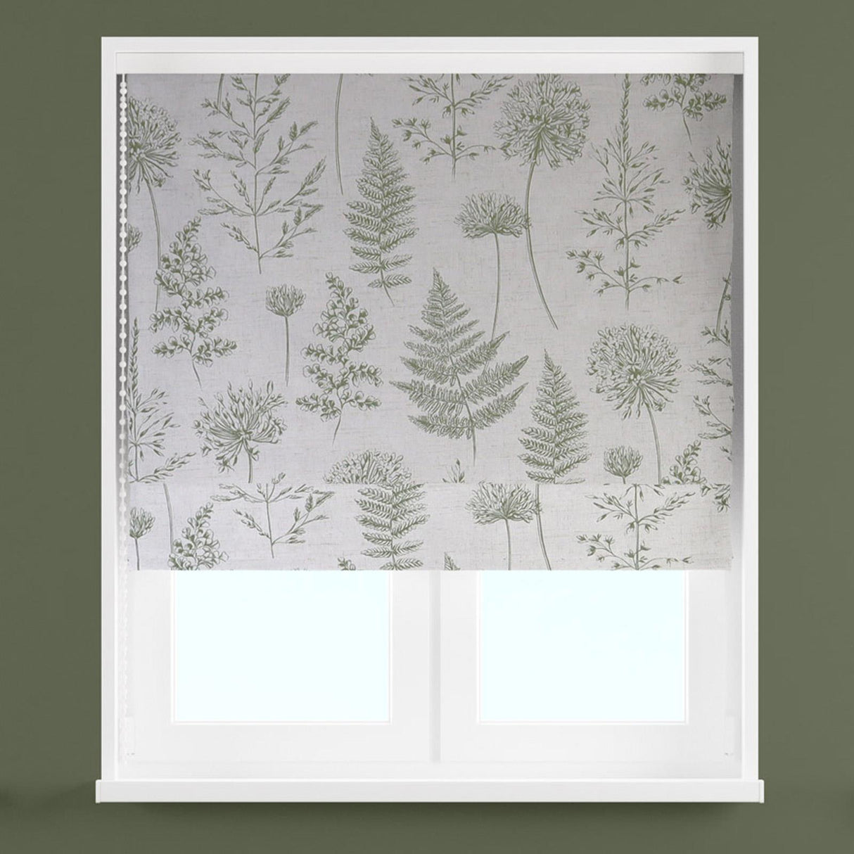 Chervil Fern Made To Measure Roman Blind