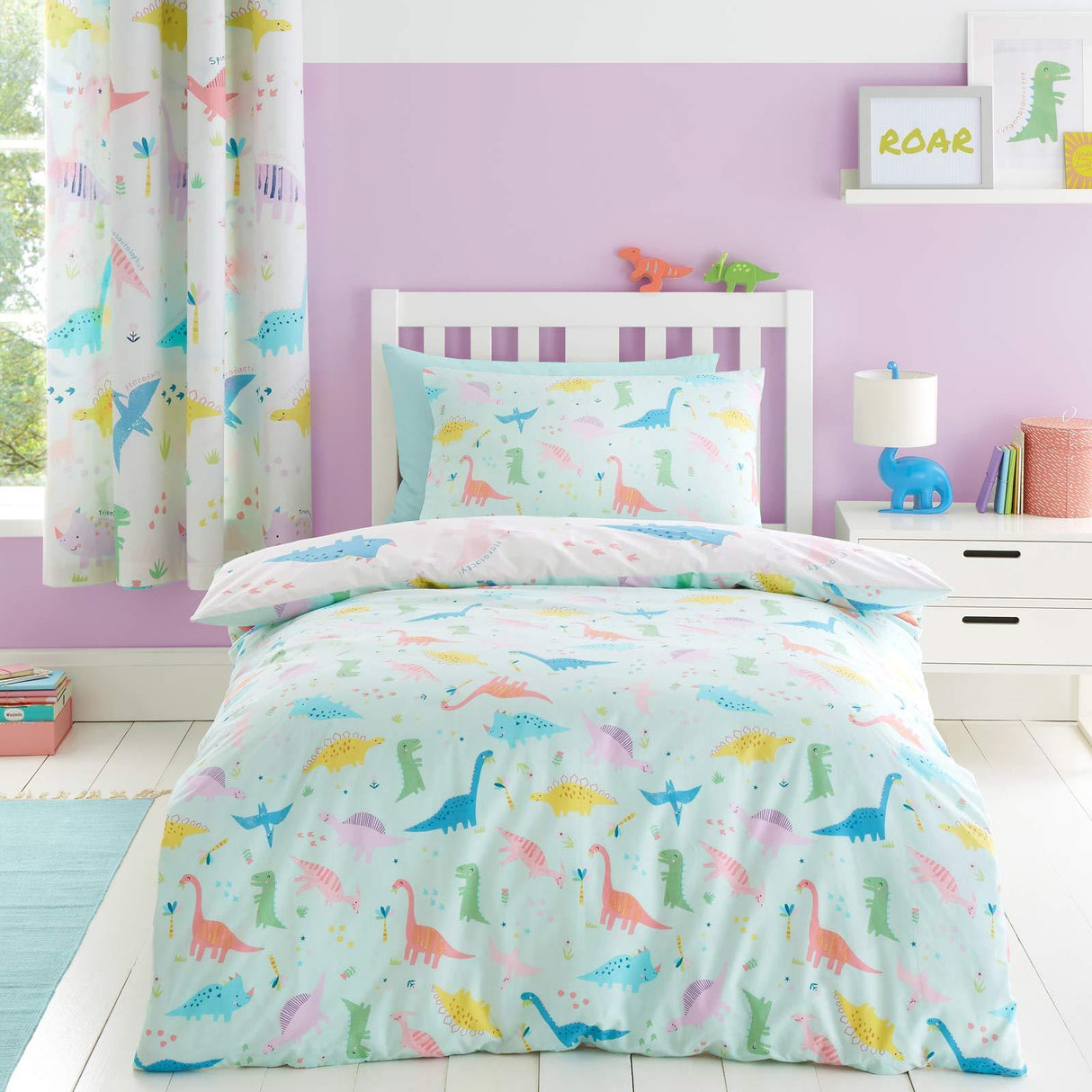 Dinosaur Friends Duvet Cover Set