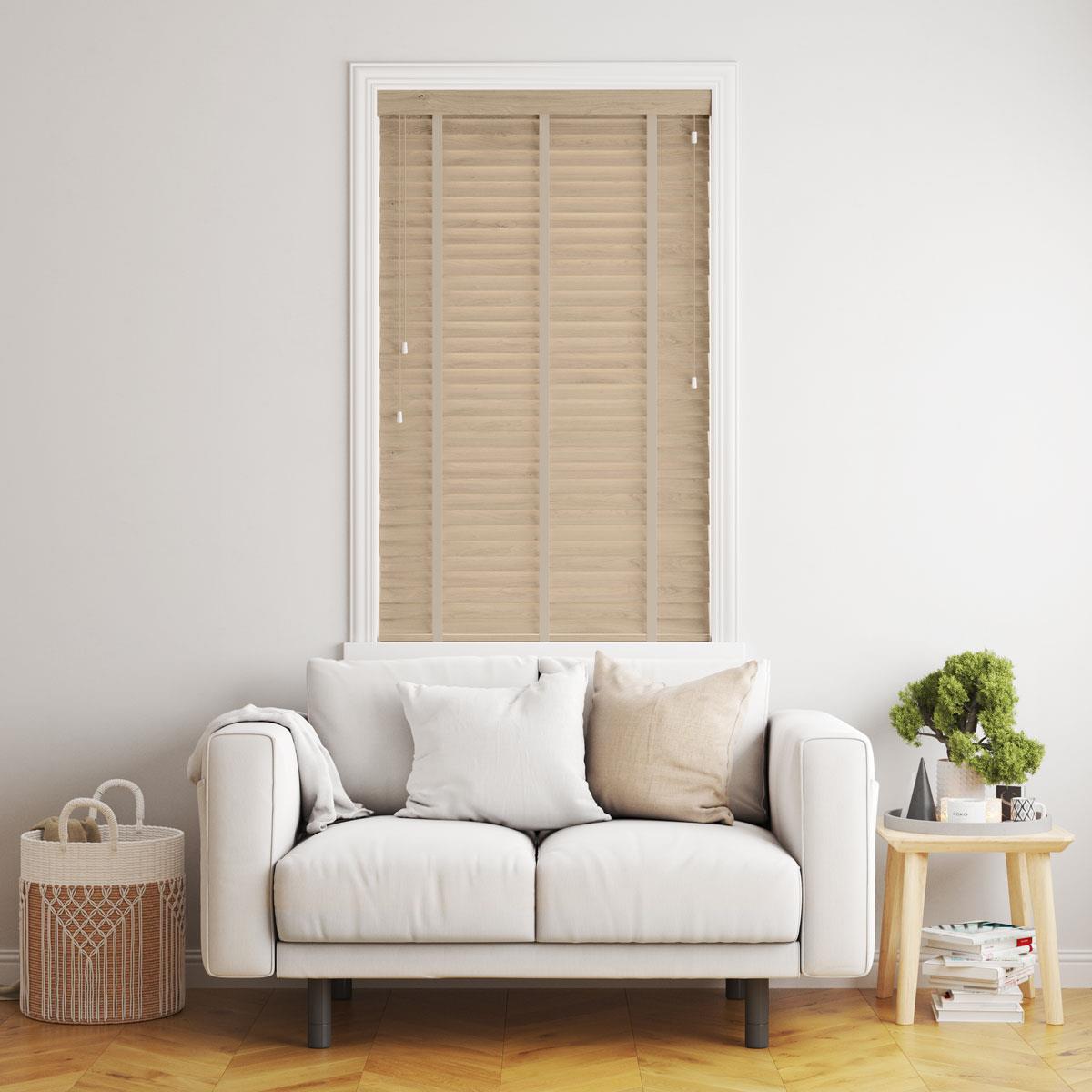 Sunwood Wood Nordic Made to Measure Venetian Blind with Mist Tapes