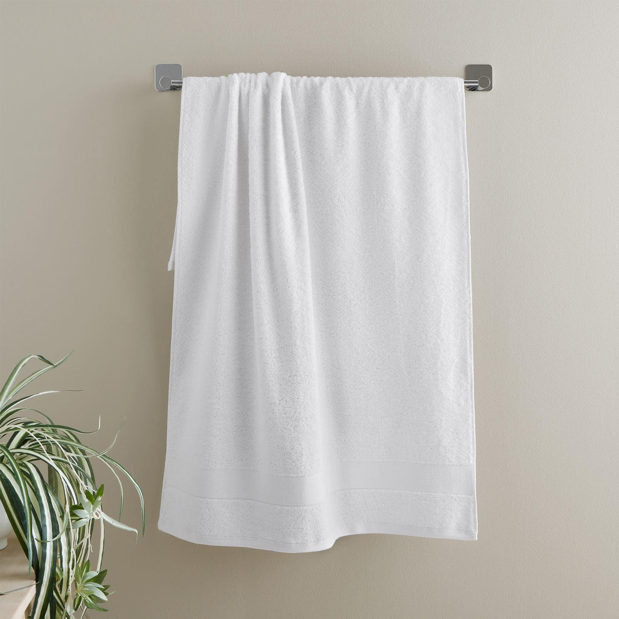 Anti-Bacterial Towel White