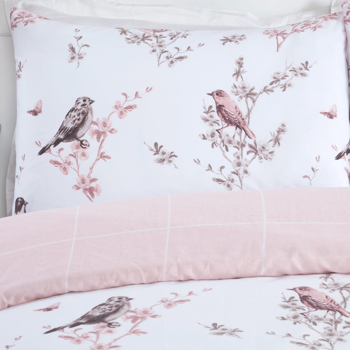 So Soft Microfibre Vintage Toile Duvet Cover Set