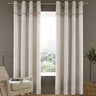 Melville Woven Texture Eyelet Curtains