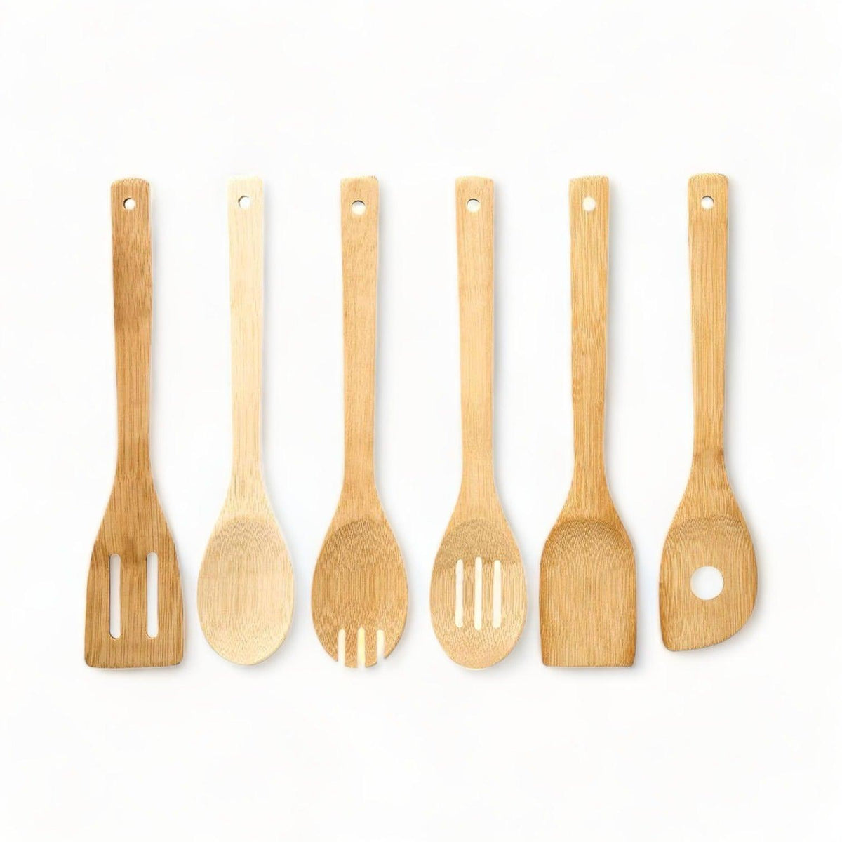 Bamboo 6 Piece Kitchen Utensil Set