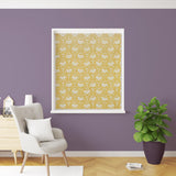 Narvik Ochre Made To Measure Roman Blind