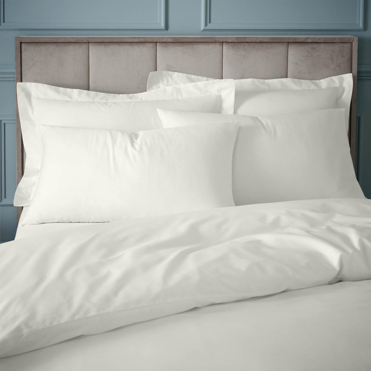 180TC Egyptian Cotton Cream Duvet Cover Set