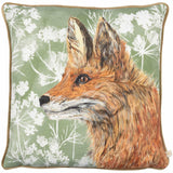 Manor Fox Watercolour Cushion Cover 17" x 17"