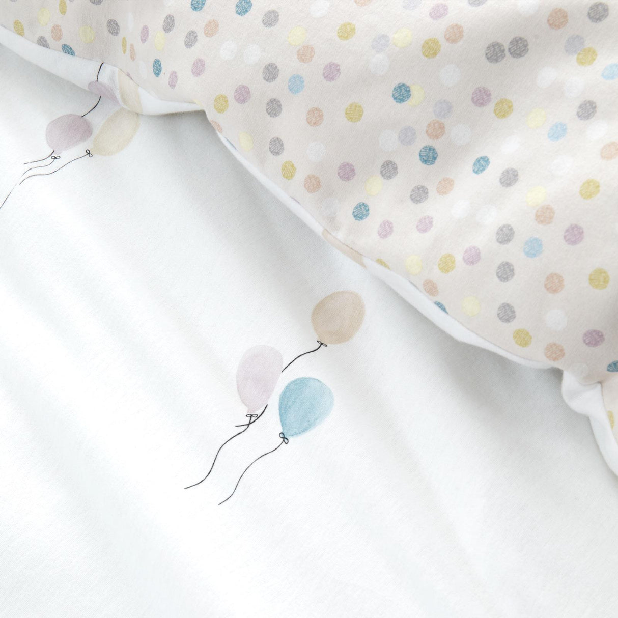 Brushed Balloons Duvet Cover Set