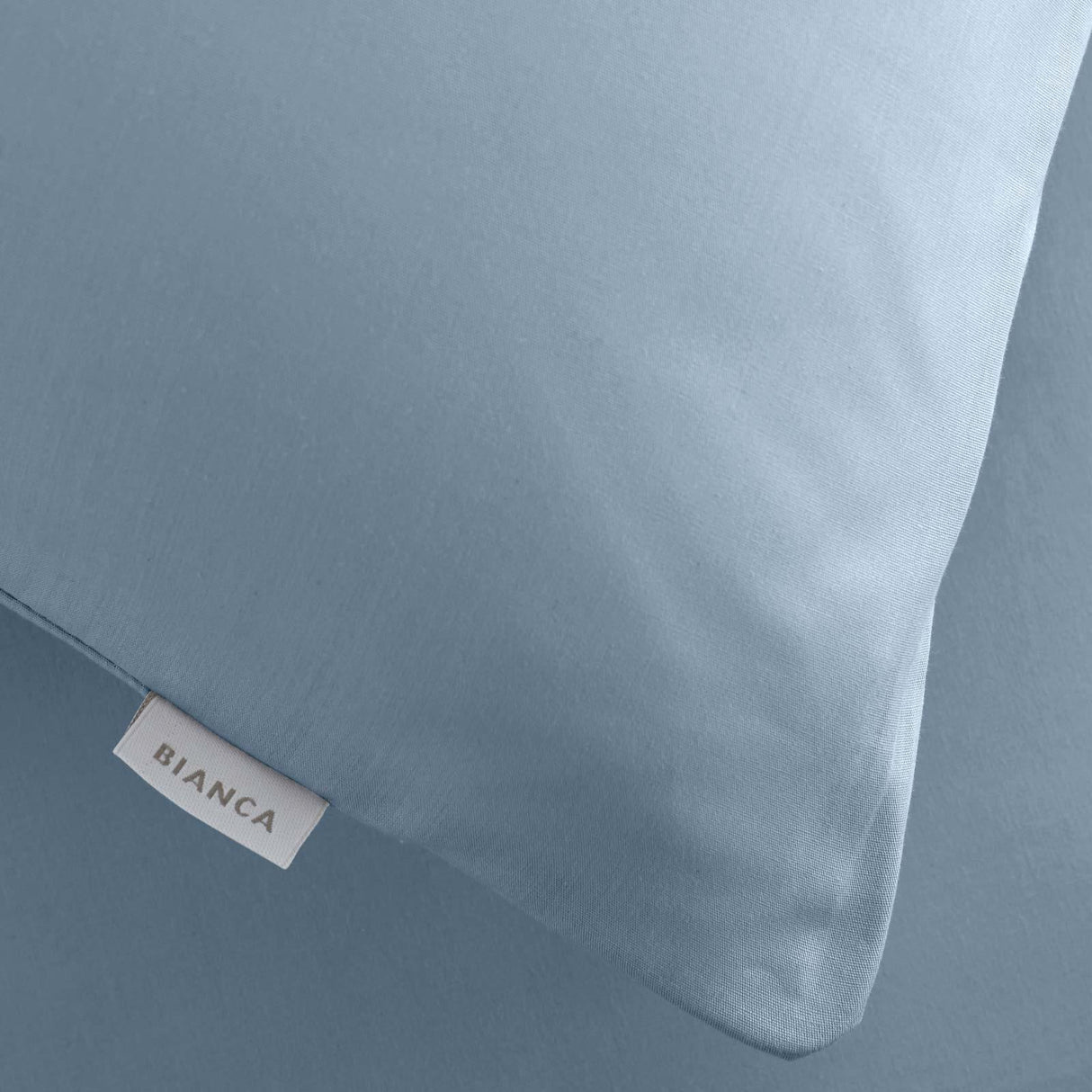 200TC Cotton Percale Pillowcases Blue