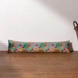 Kali Jungle Tigers Draught Excluder Teal