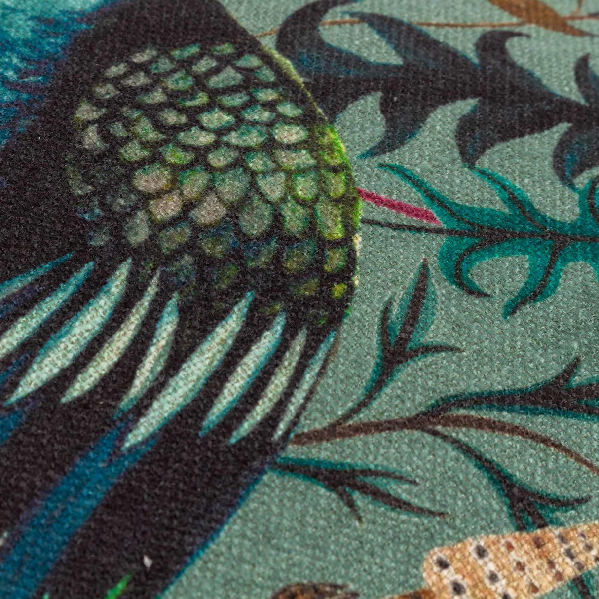 Holland Park Peacock Cushion Cover