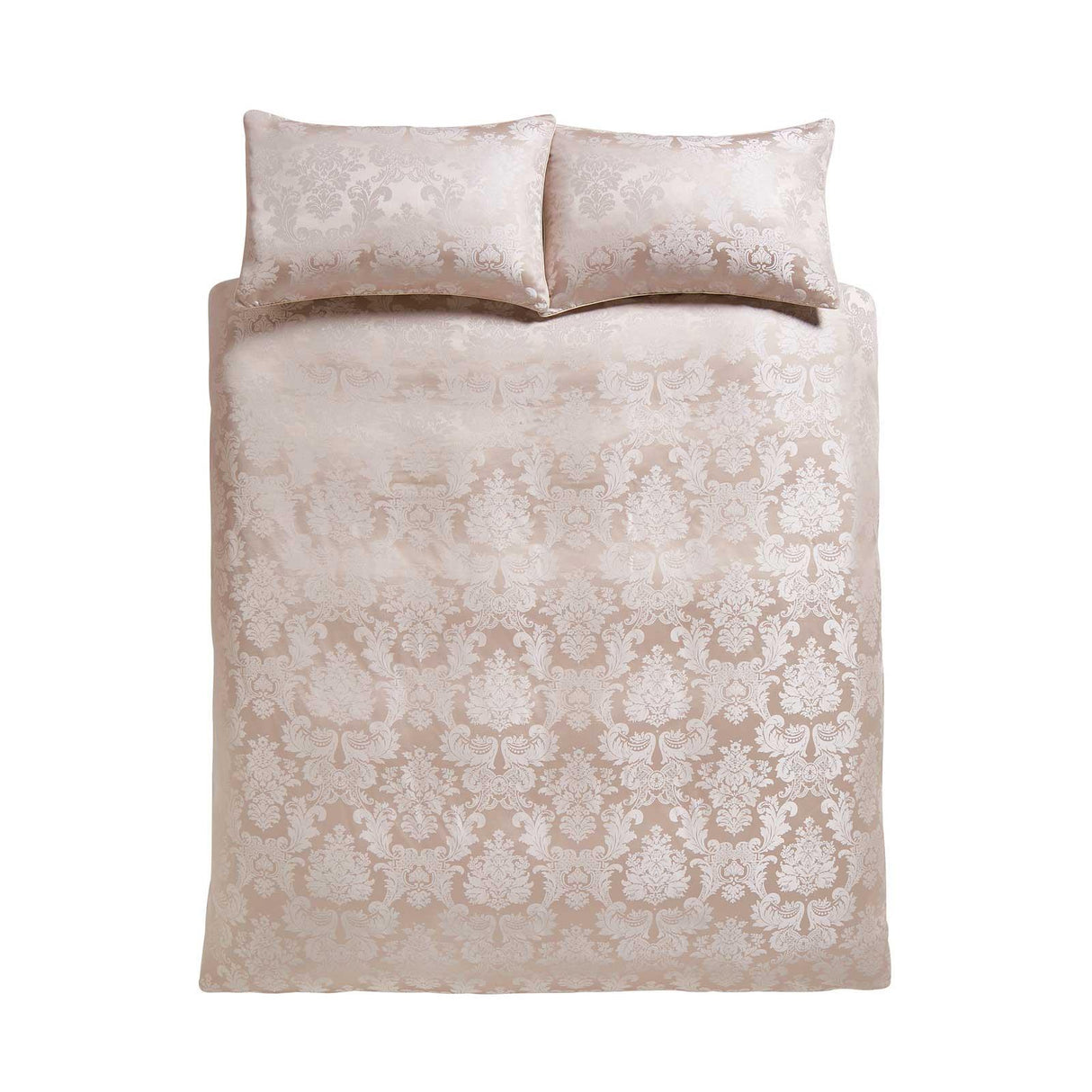 Damask Jacquard Duvet Cover Set