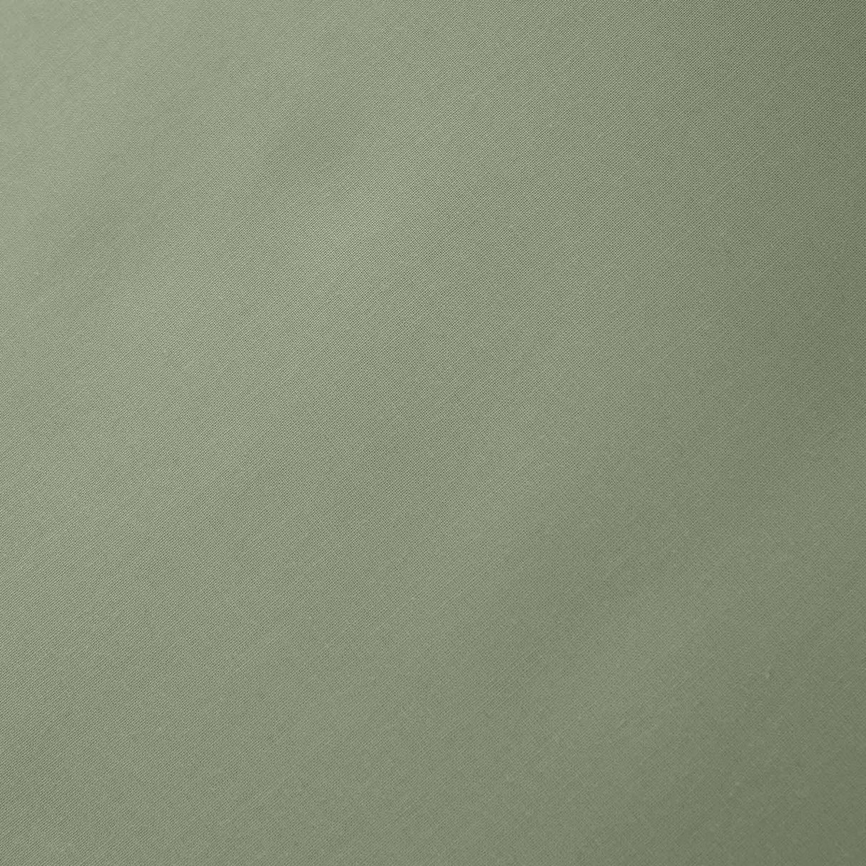 200TC Cotton Percale Fitted Sheet Sage