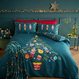 Christmas Nutcracker Green Duvet Cover Set