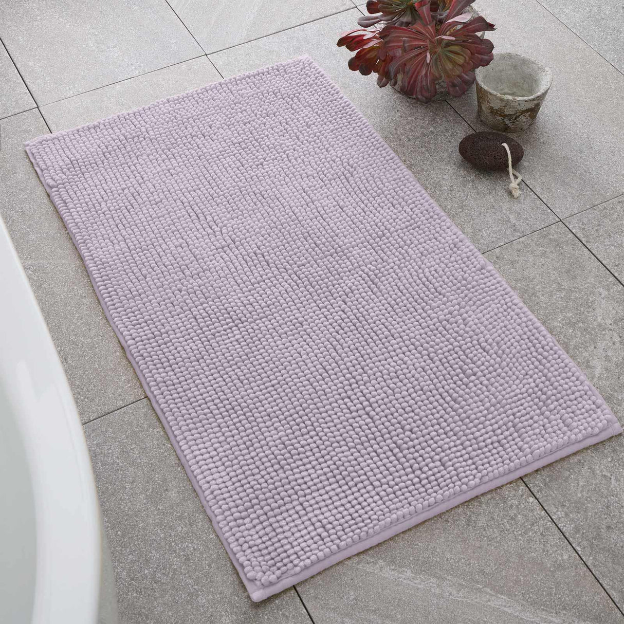 Bobble Bath Mat Lilac