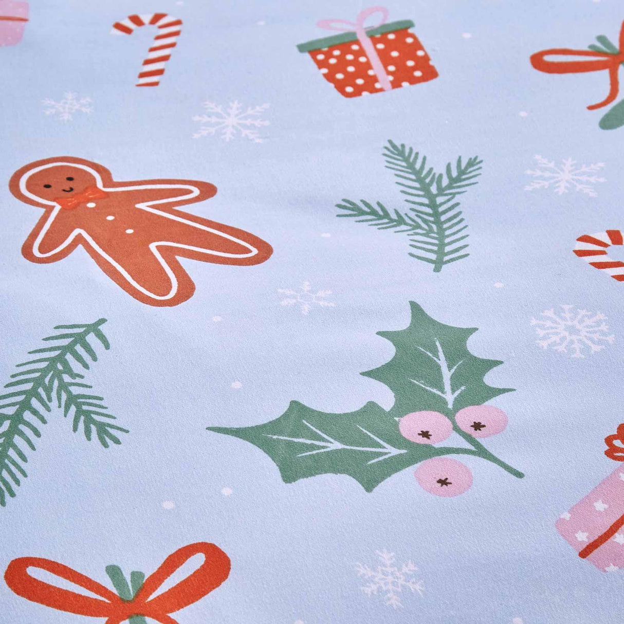 Christmas Gingerbread Duvet Cover Set