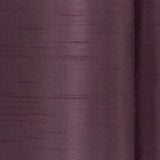 Faux Silk Blackout Eyelet Curtains Aubergine