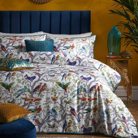 Birdity Absurdity Cotton Sateen Duvet Cover Set