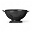 Black Enamel Colander