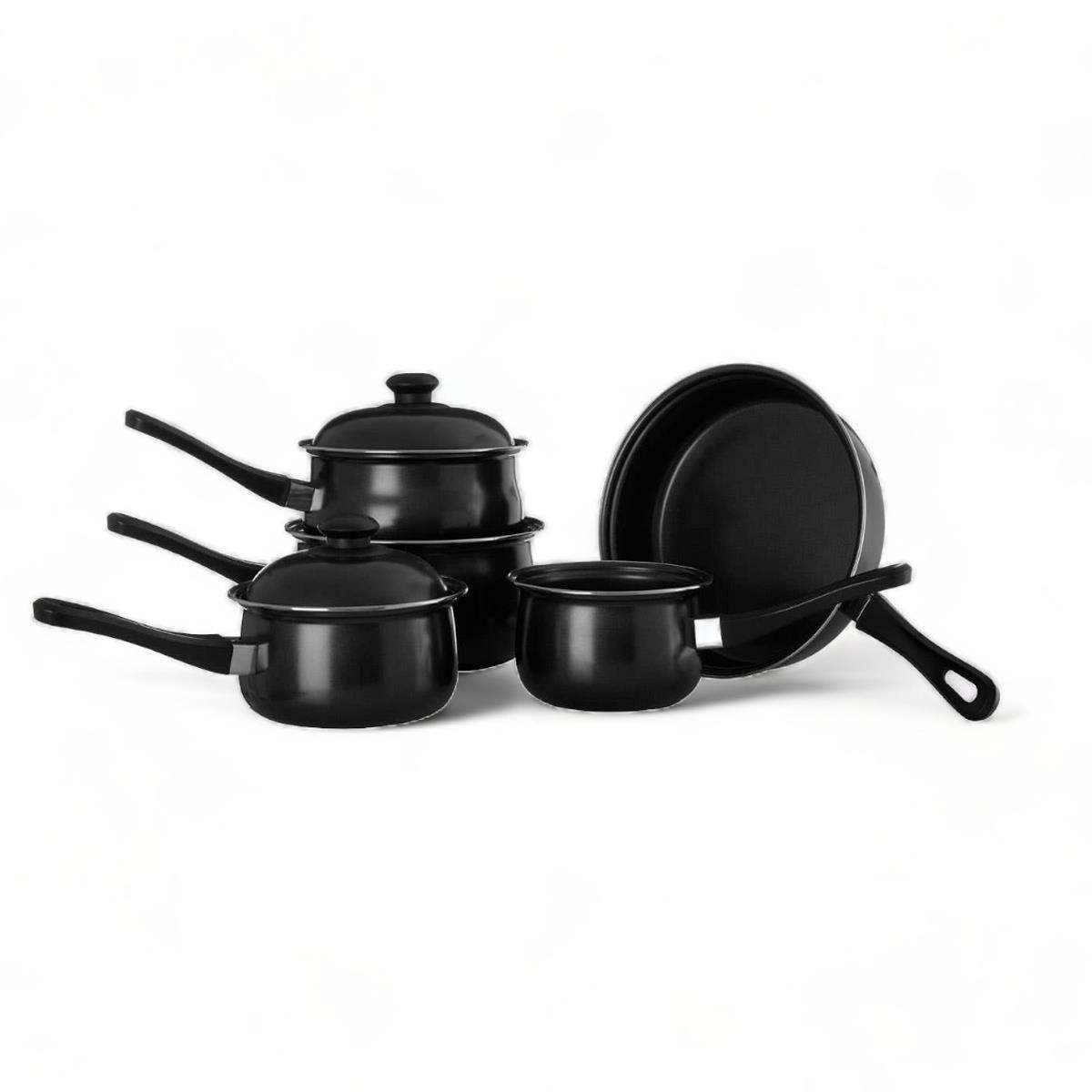 Black Every Day 5 Piece Pan Set