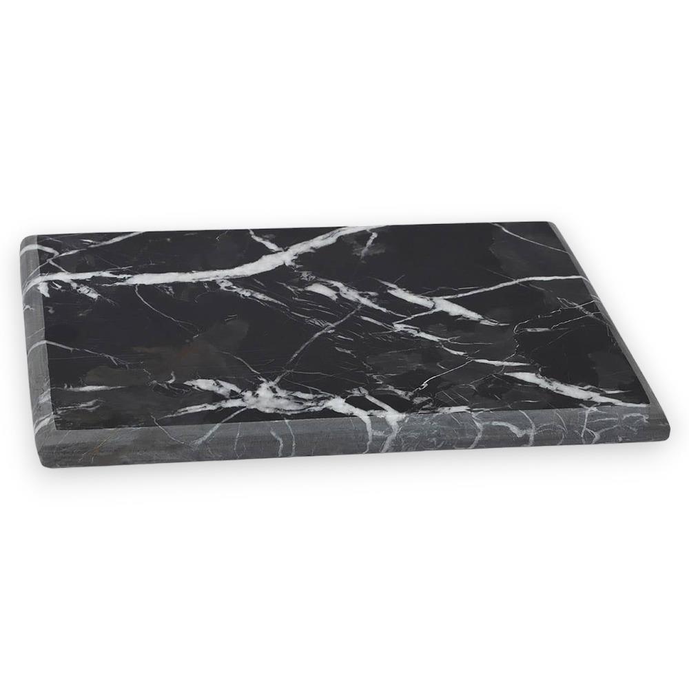 Black + Gold Marble Chopping Board