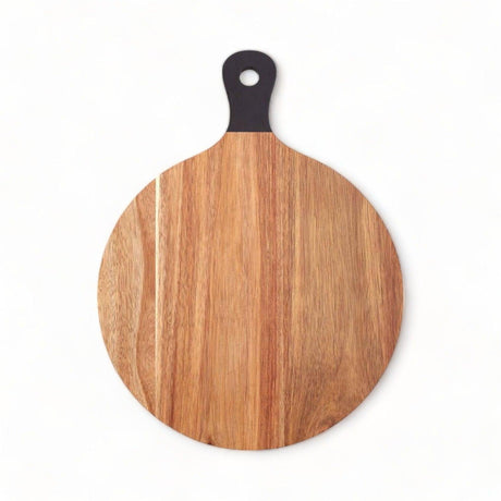 Black Handle Acacia Chopping Board