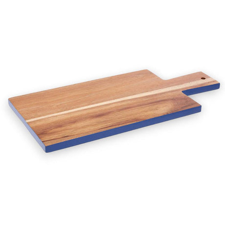 Blue Edge Acacia Chopping Board