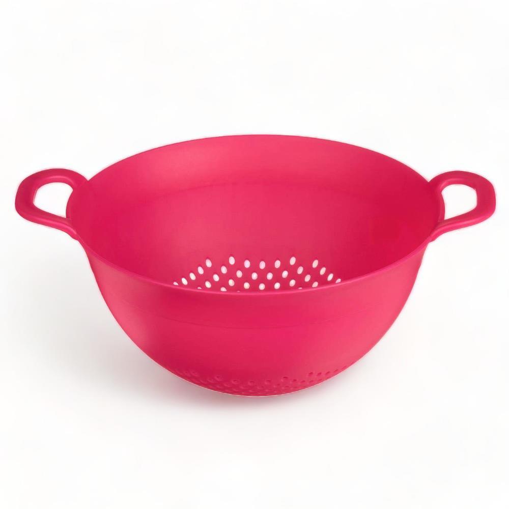 Brights Hot Pink Plastic Strainer