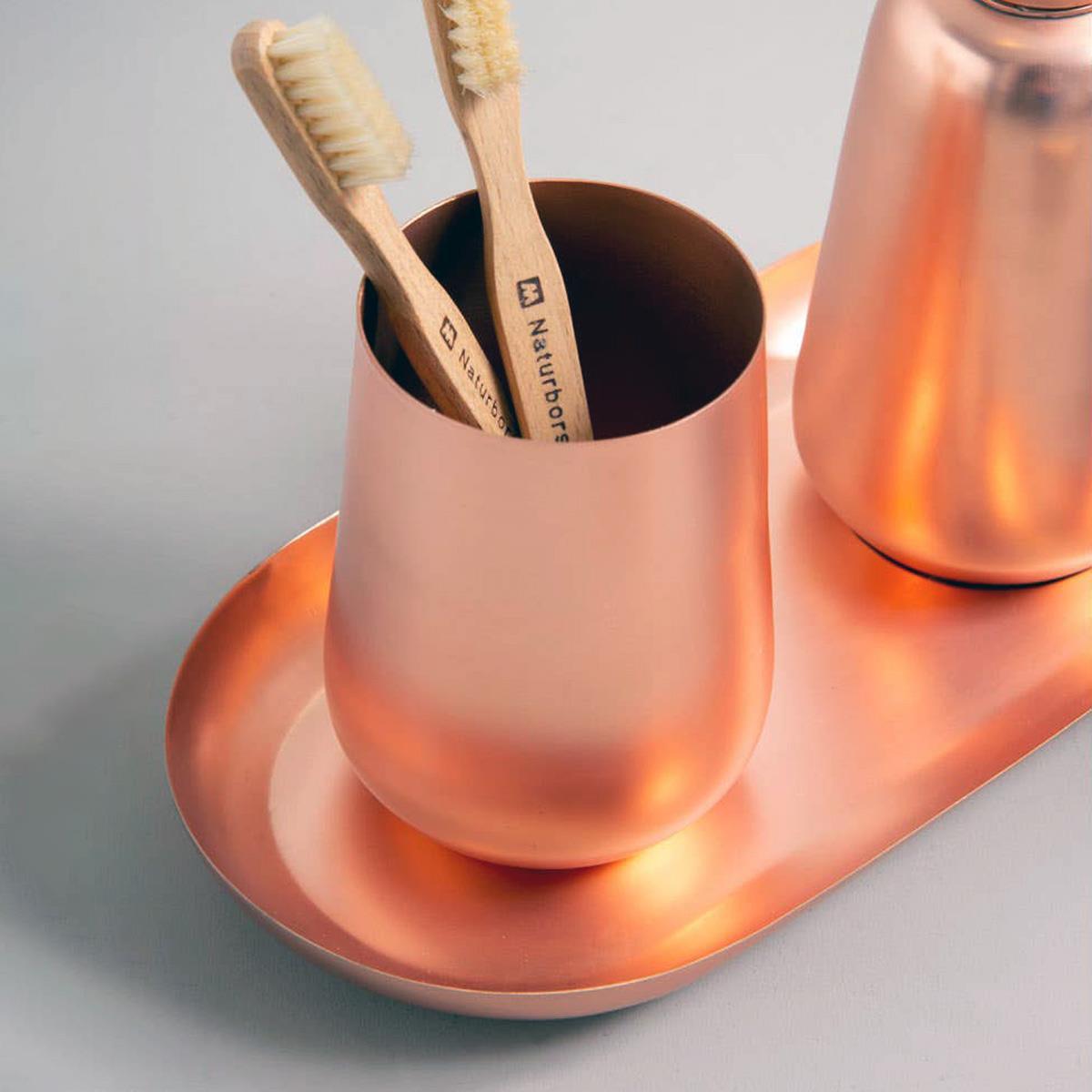 Brushed Copper Tumbler