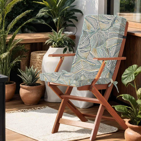 Monstera Outdoor Chair Pad