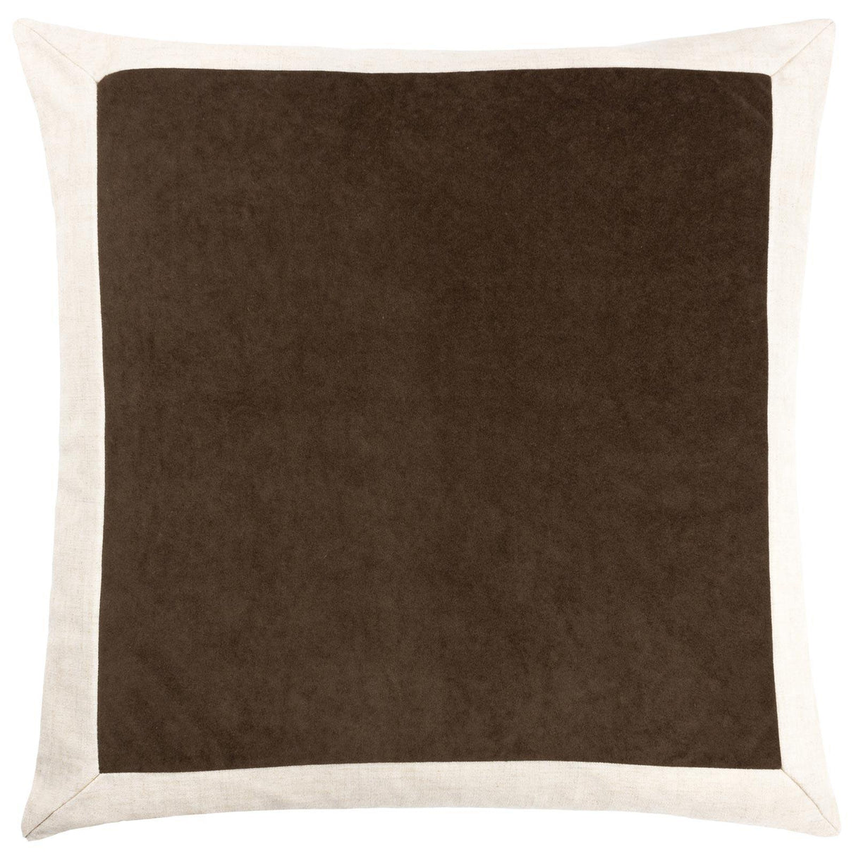 Auden Linen Velvet Cushion Cover Mole