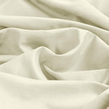 Lyla Microfibre Cream Fitted Sheet