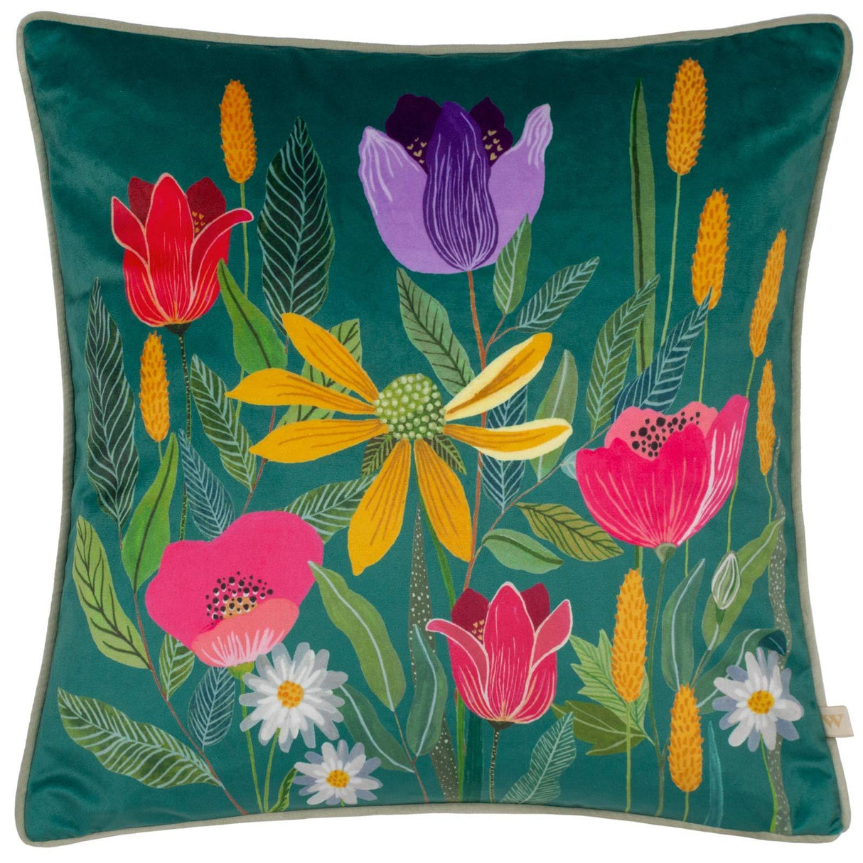 House of Bloom Celandine Cushion Cover 17" x 17" (43cm x 43cm)