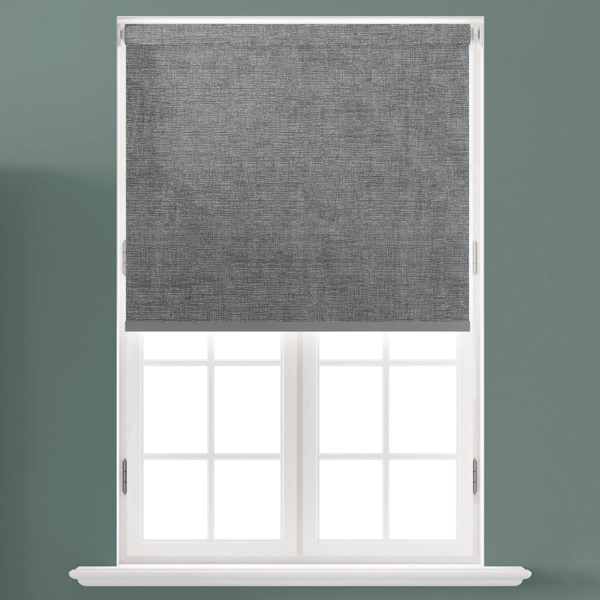 Soma Graphite Blackout Made to Measure Roller Blind