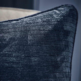 Selene Chenille Cushion Cover / Feather Filled Cushion 22" x 22" (55cm x 55cm)