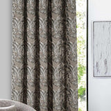 Georgia Chenille Tape Top Curtains Natural