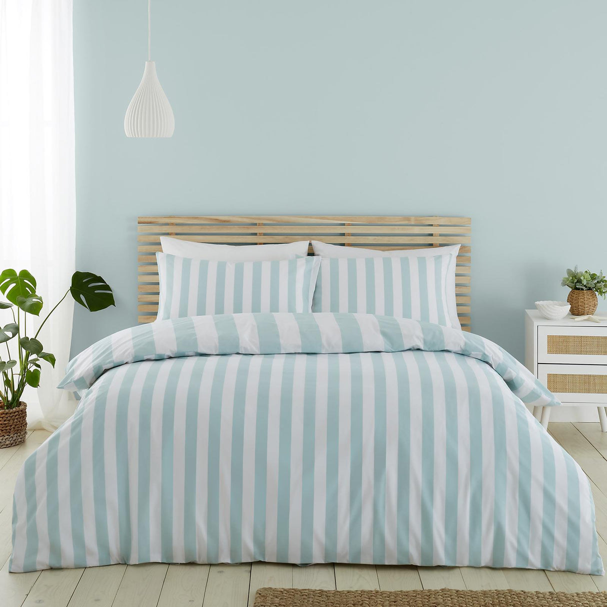 Cove Stripe Duvet Cover Set